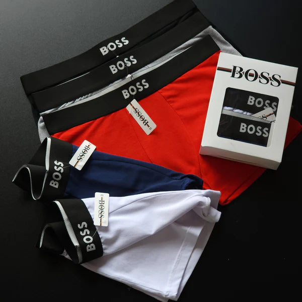 KIT 3 CUECAS LUXO - BOSS